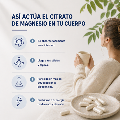 Magnesio de alta absorción
