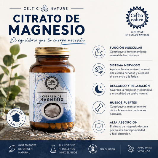 Magnesio de alta absorción
